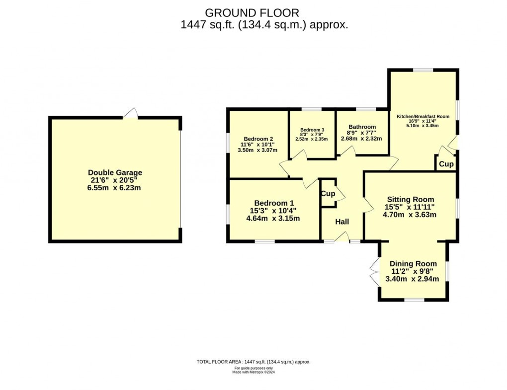 Floorplan for North Jaycroft, Willand, Cullompton