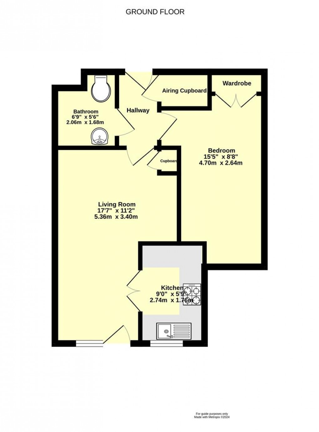 Floorplan for High Street, Cullompton