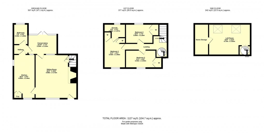 Floorplan for Peter Street, Bradninch, Exeter