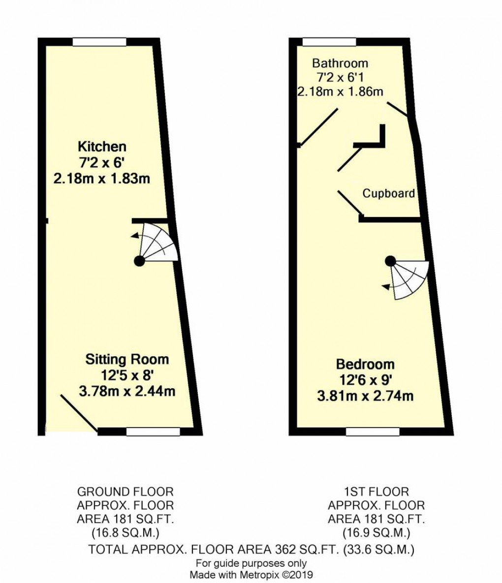 Floorplan for Exeter Hill, Cullompton