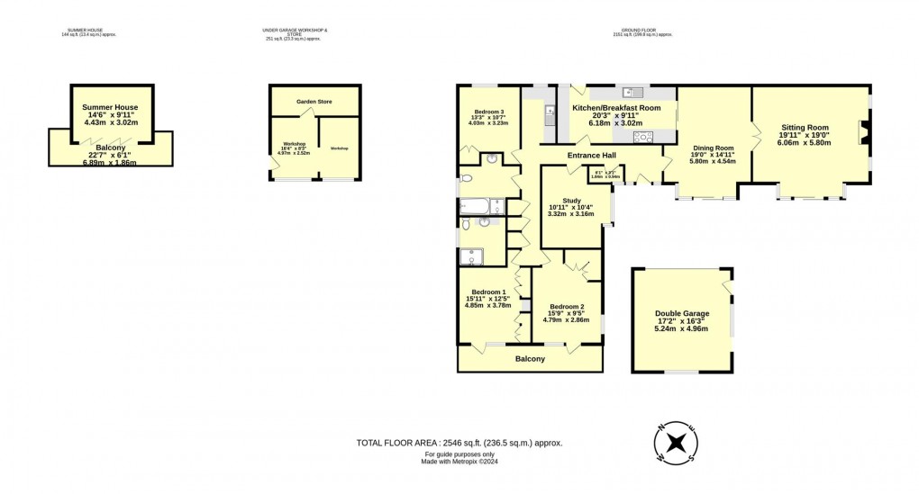 Floorplan for Blackborough, Cullompton