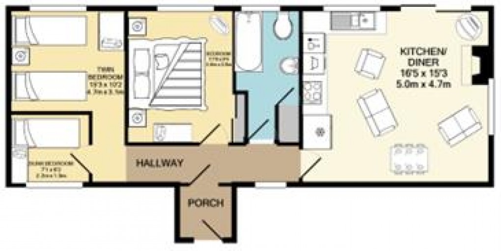 Floorplan for South Farm, Blackborough