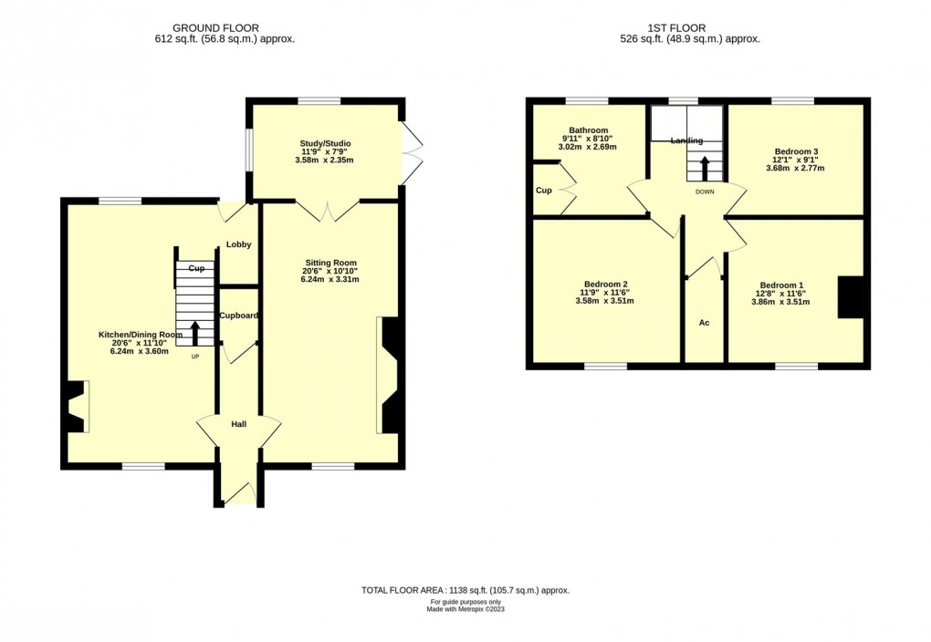 Floorplan for Pound Square, Cullompton