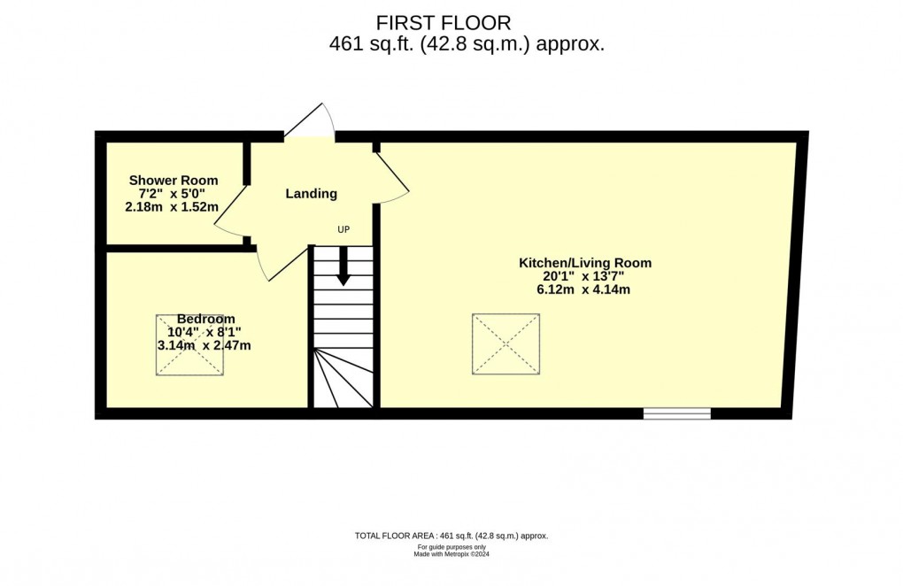 Floorplan for Beacon Road, Bradninch, Exeter