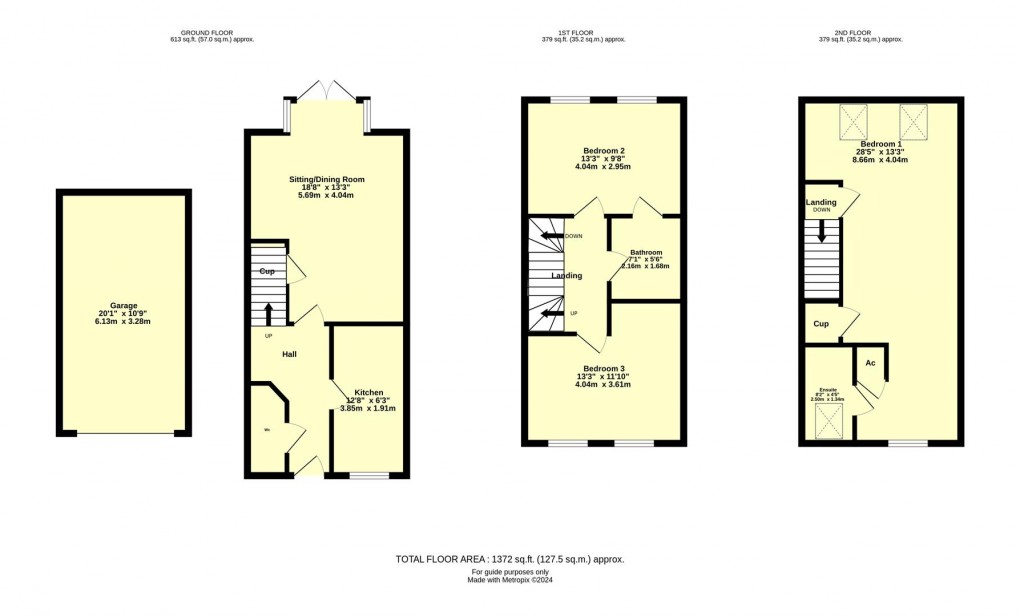 Floorplan for Greystone Walk, Cullompton