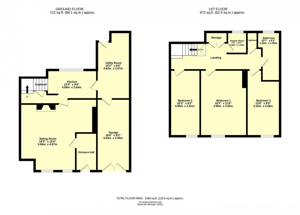 Floorplan for Station Road, Cullompton